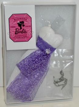 Mattel - Barbie - Royal Diamond Dreams - наряд (Barbie Diamond Jubilee)